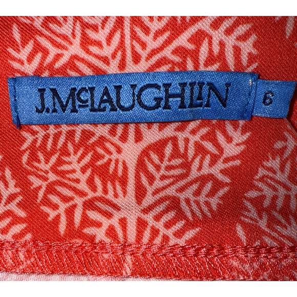 NWT J. McLaughlin‎ Coral Masie Stretch Pants Womens Size 6 - Picture 5 of 6